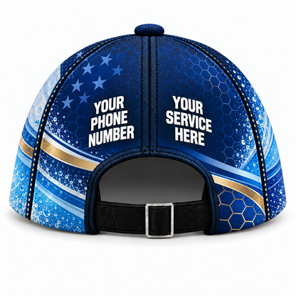 PSN044 personalized cap back product mockup