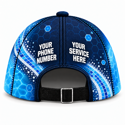 PSN045 personalized cap back product mockup