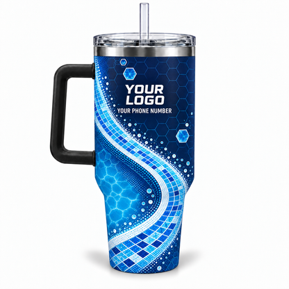 PSN045 personalized tumbler 40oz back product mockup
