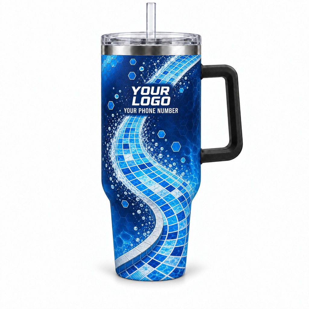 PSN045 personalized tumbler 40oz front product mockup