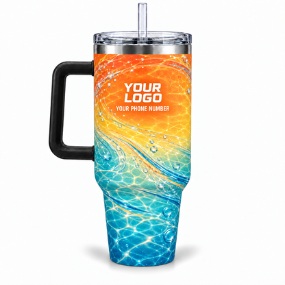 PSN048 personalized tumbler 40oz back product mockup