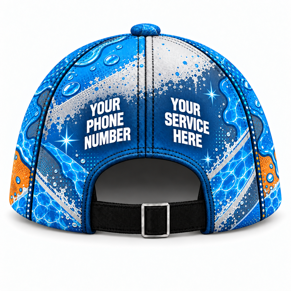 PSN050 personalized cap back product mockup