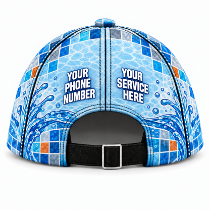 PSN052 personalized cap back product mockup