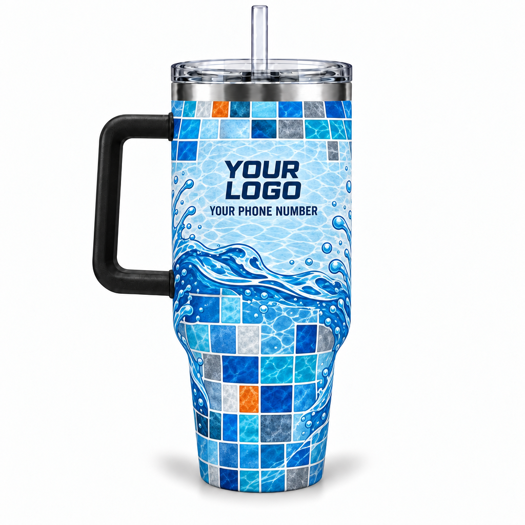 PSN052 personalized tumbler 40oz back product mockup
