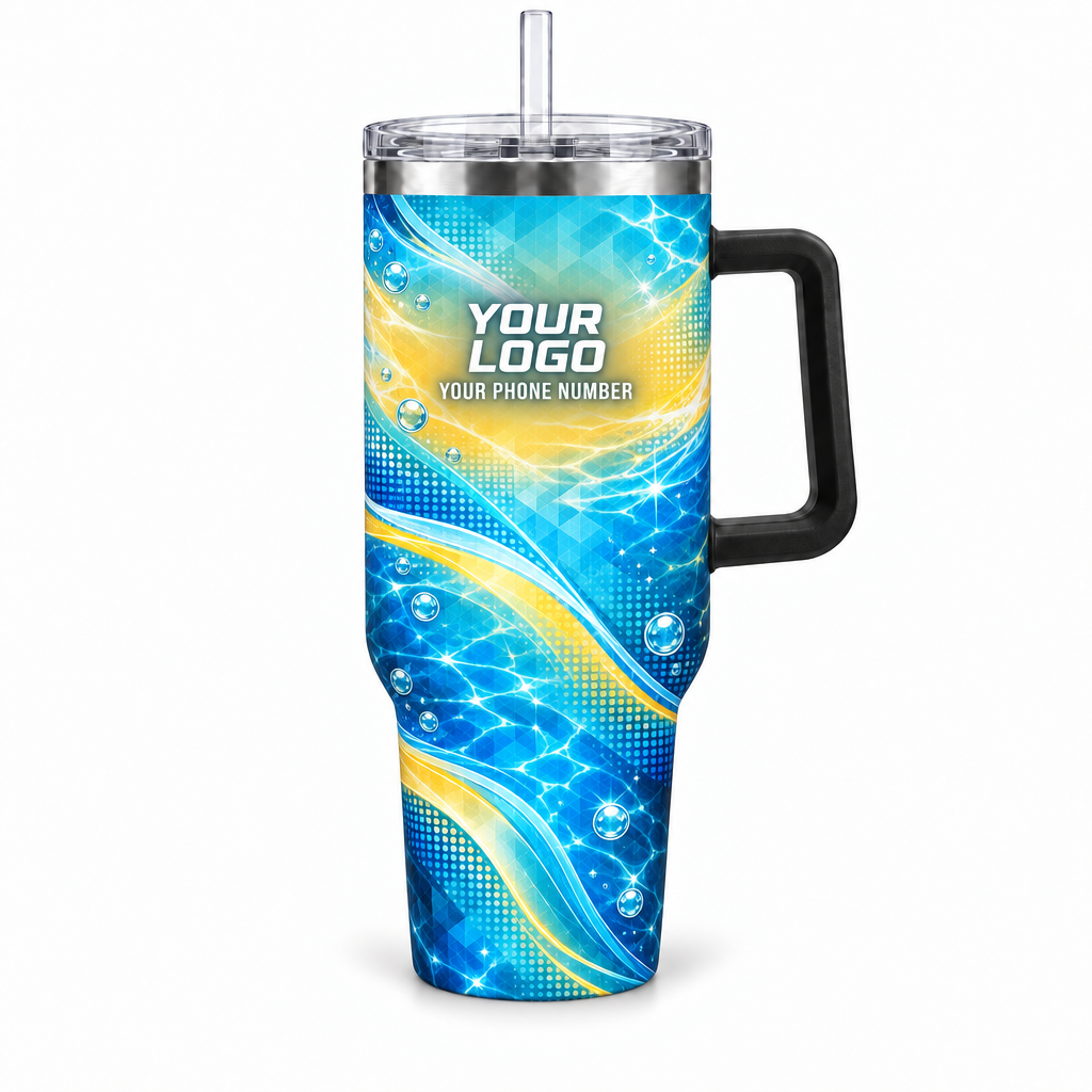 PSN054 personalized tumbler 40oz front product mockup