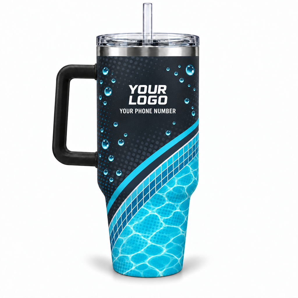 PSN056 personalized tumbler 40oz back product mockup