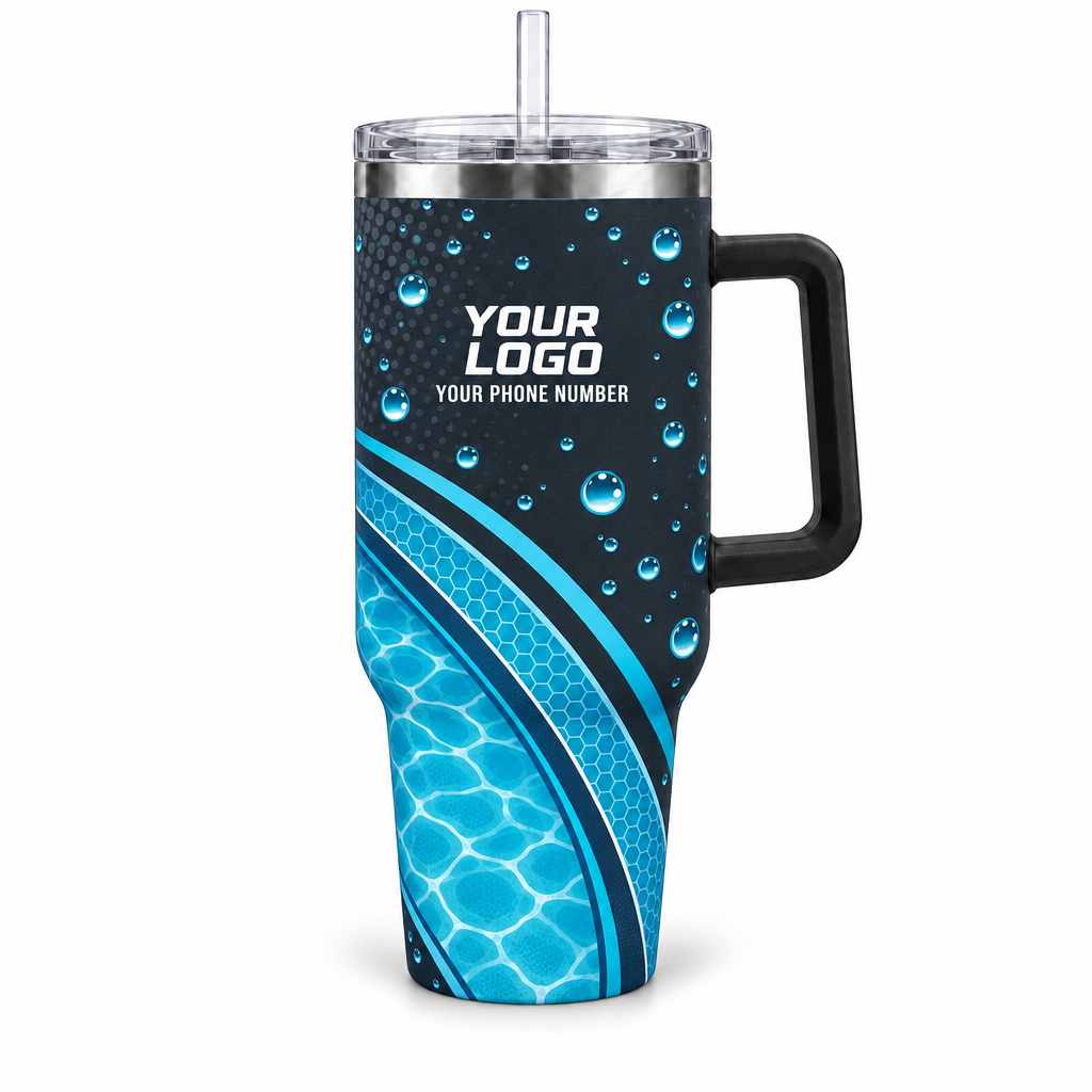 PSN056 personalized tumbler 40oz front product mockup