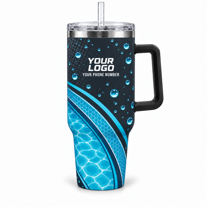 PSN056 personalized tumbler 40oz front product mockup
