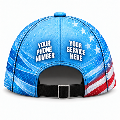 PSN062 personalized cap back product mockup