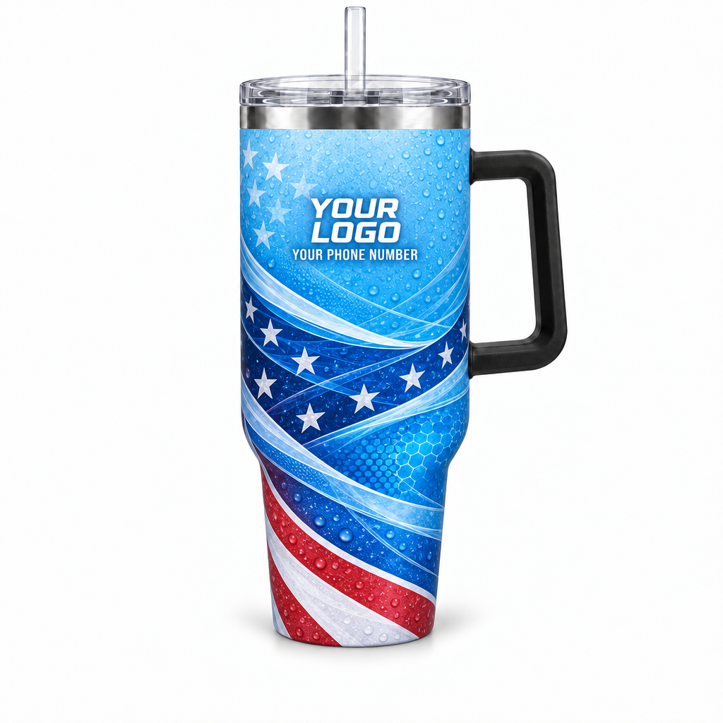 PSN062 personalized tumbler 40oz front product mockup