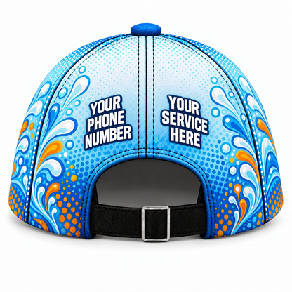 PSN064 personalized cap back product mockup