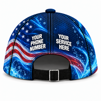 PSN065 personalized cap back product mockup