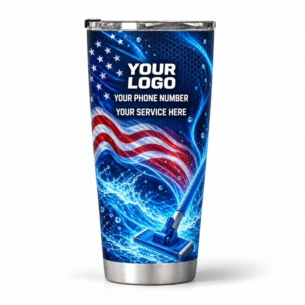 PSN065 personalized tumbler 20oz back product mockup