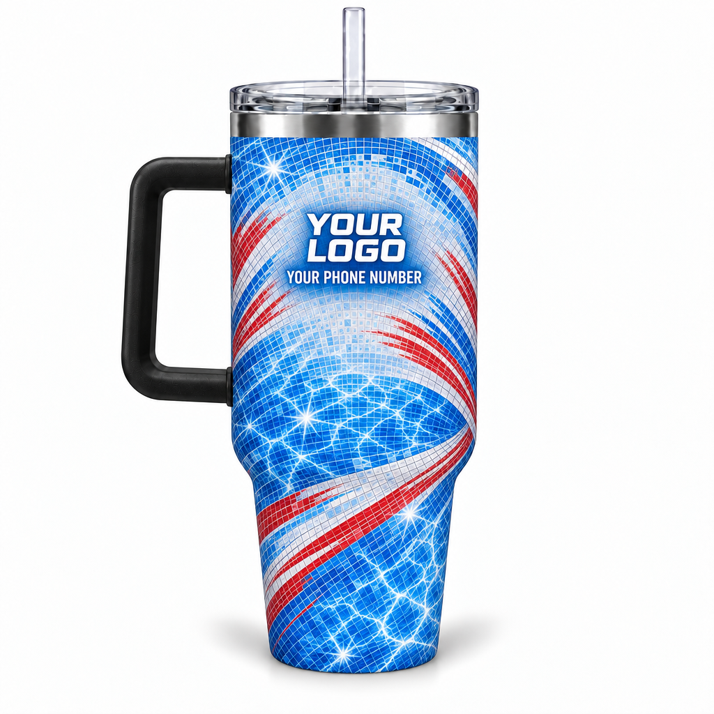 PSN068 personalized tumbler 40oz back product mockup