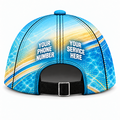 PSN070 personalized cap back product mockup
