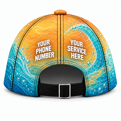 PSN073 personalized cap back product mockup
