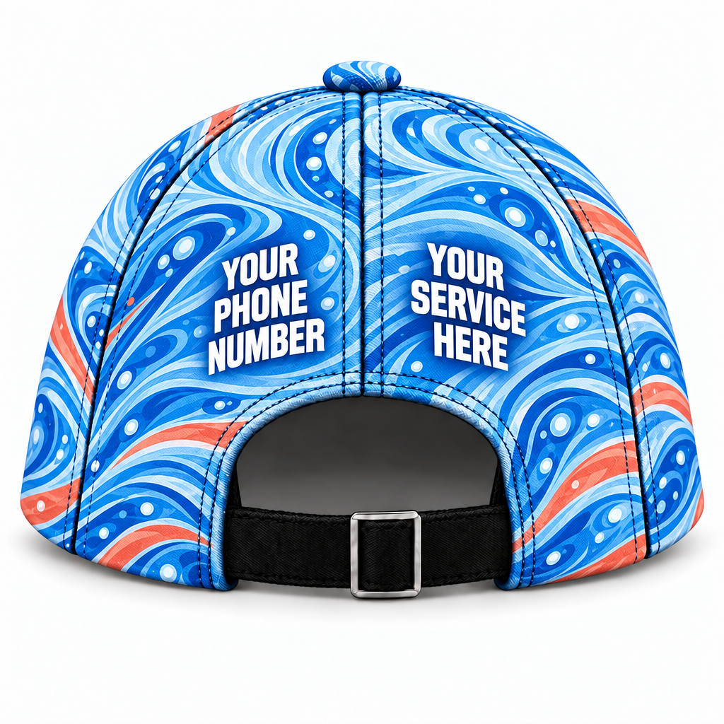 PSN075 personalized cap back product mockup