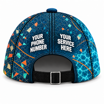 PSN076 personalized cap back product mockup