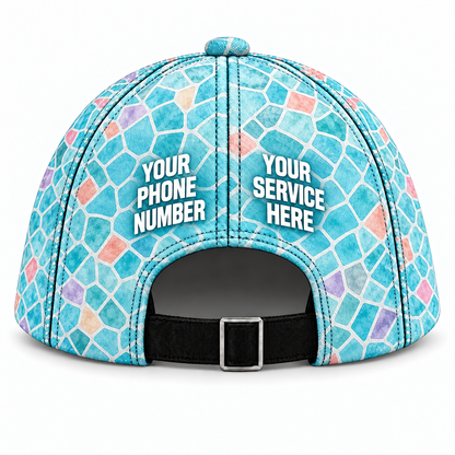 PSN077 personalized cap back product mockup