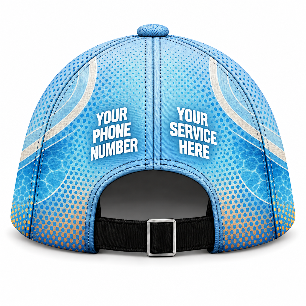 PSN079 personalized cap back product mockup
