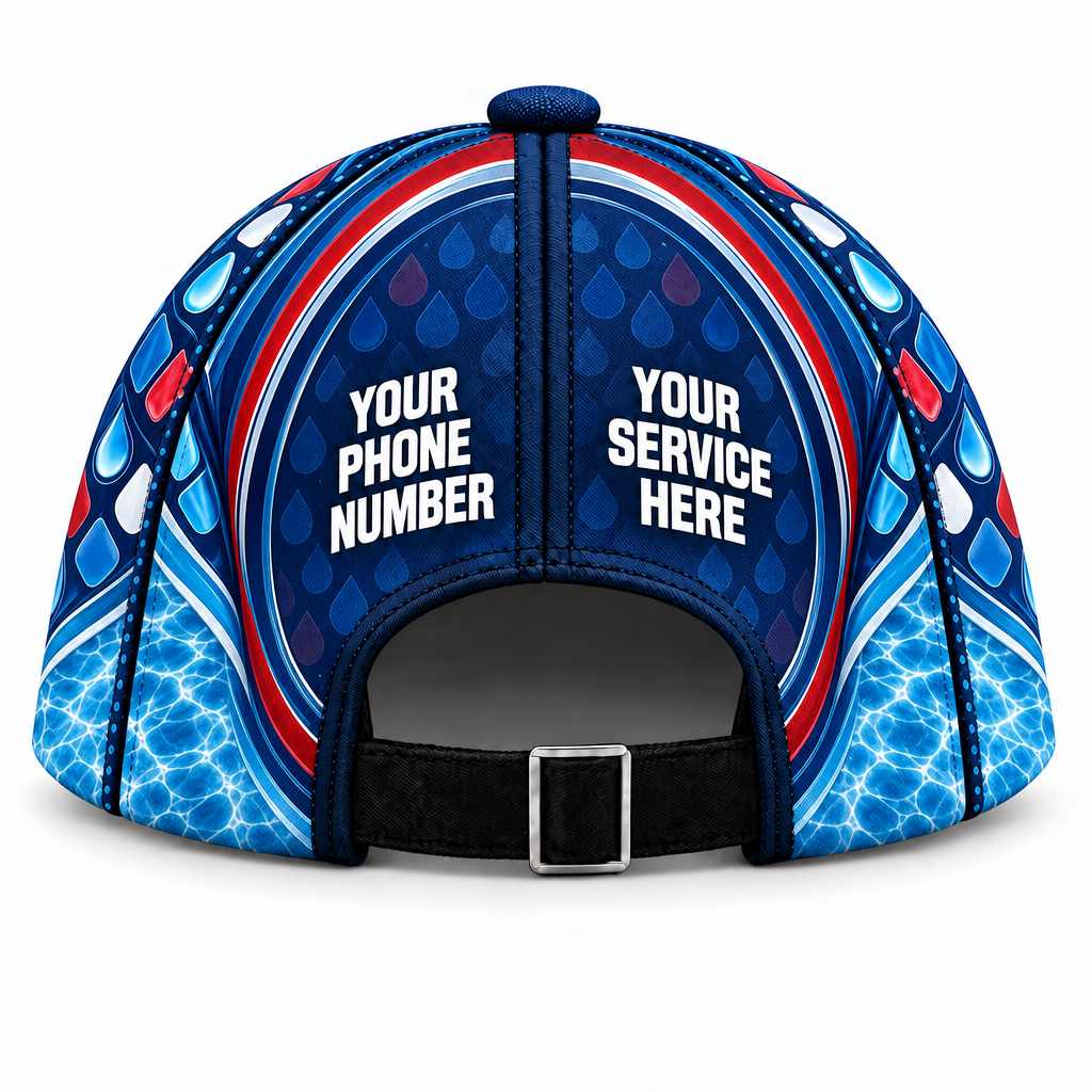 PSN081 personalized cap back product mockup