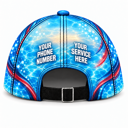 PSN082 personalized cap back product mockup