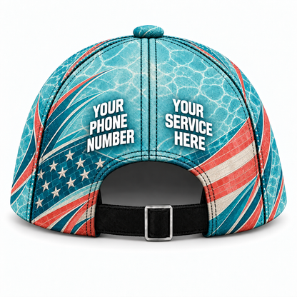 PSN085 personalized cap back product mockup