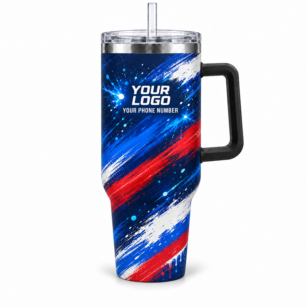 PTN001 personalized tumbler 40oz front product mockup
