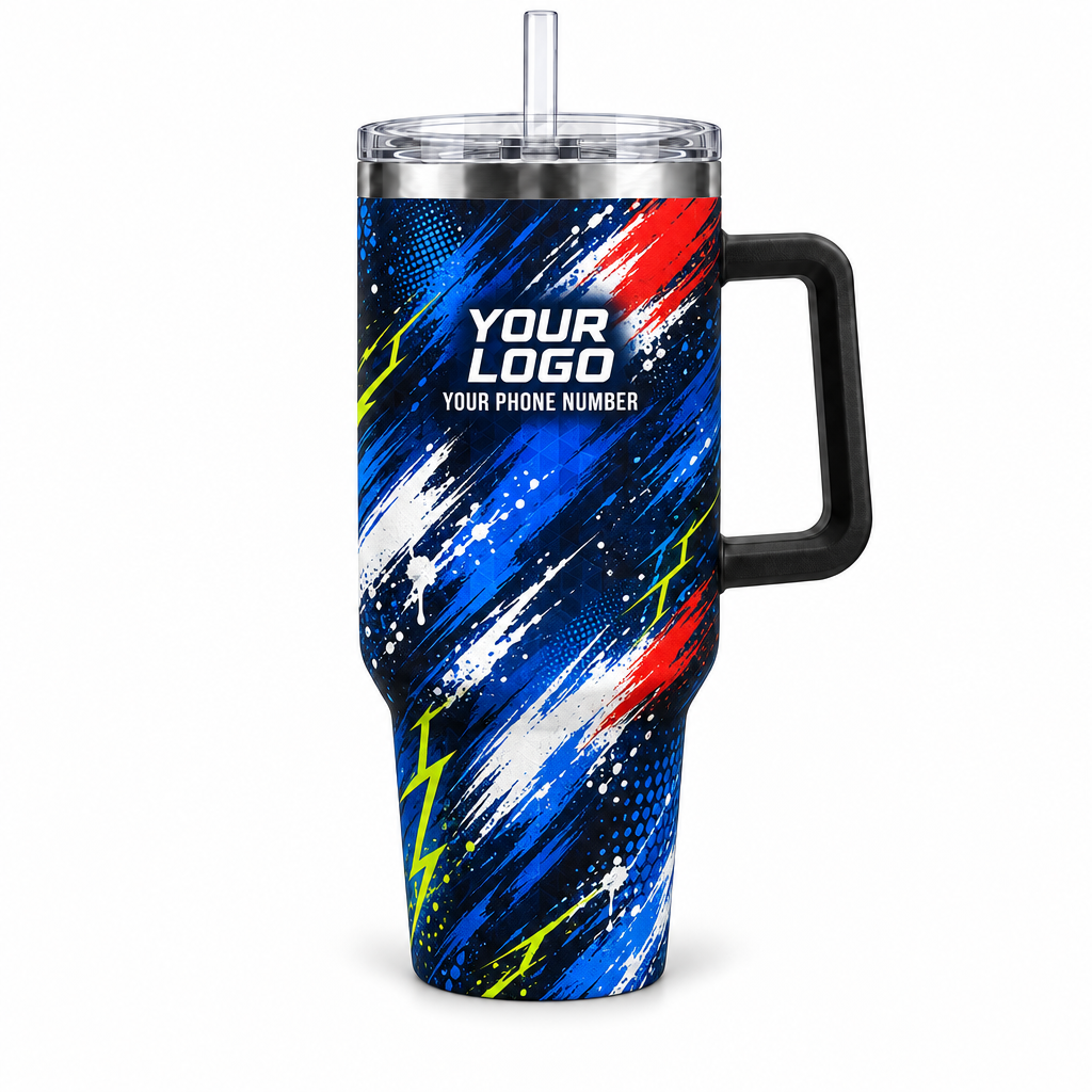 PTN002 personalized tumbler 40oz front product mockup