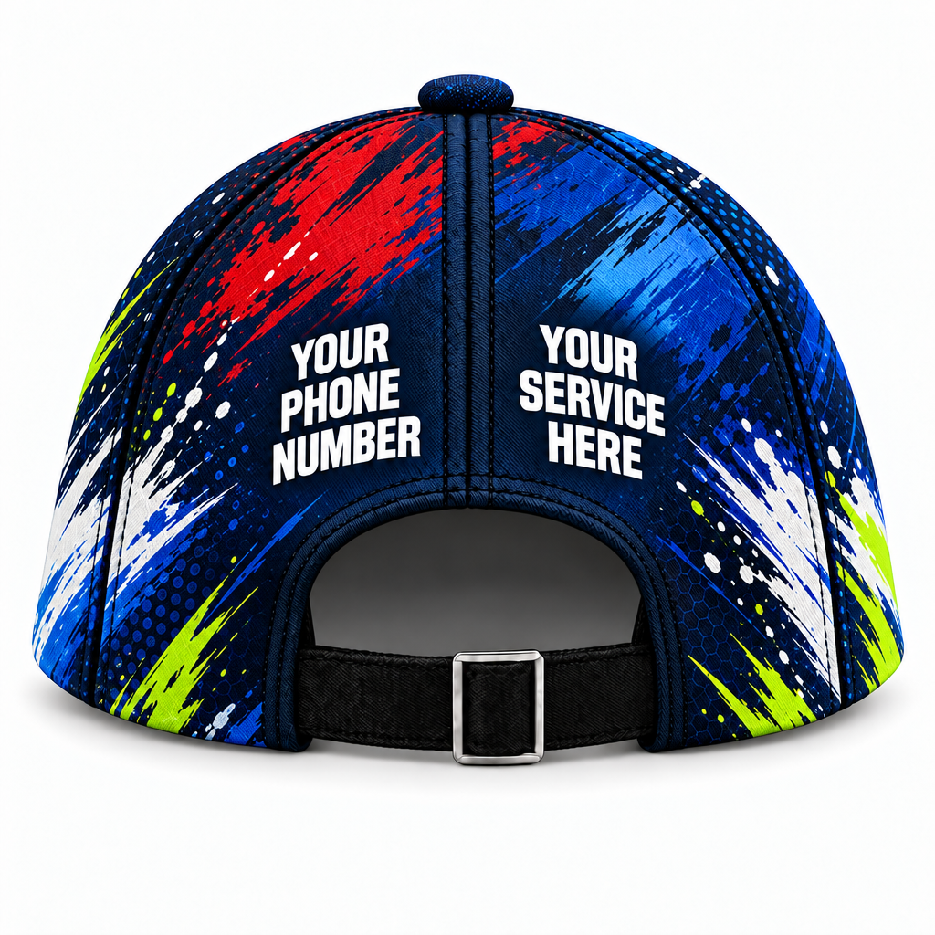 PTN003 personalized cap back product mockup