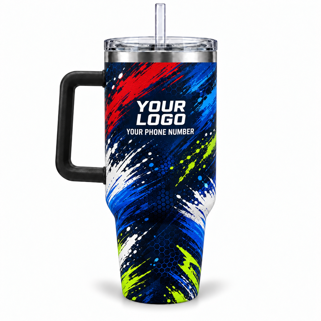 PTN003 personalized tumbler 40oz back product mockup