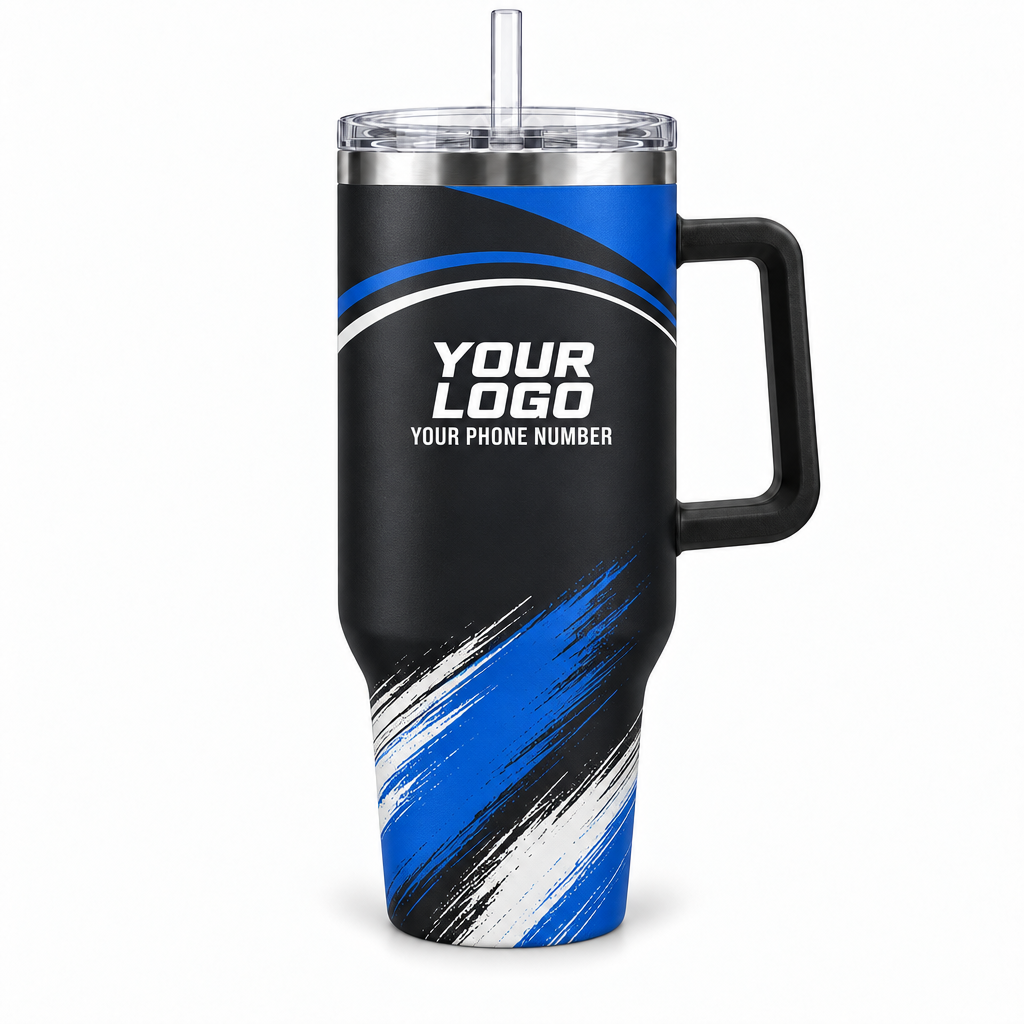 PTN004 personalized tumbler 40oz front product mockup
