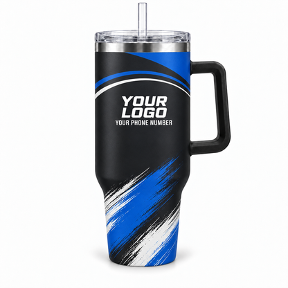 PTN004 personalized tumbler 40oz front product mockup