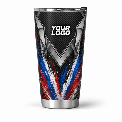 PTN006 personalized tumbler 20oz front product mockup
