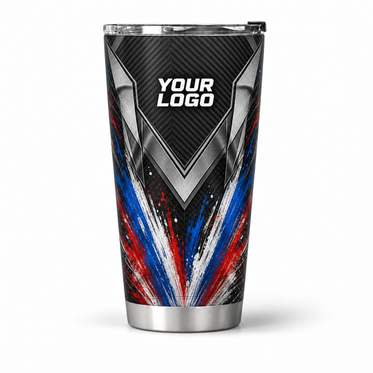 PTN006 personalized tumbler 20oz front product mockup