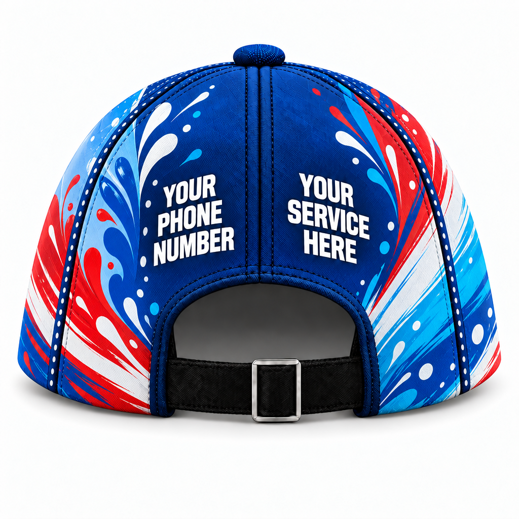 PTN007 personalized cap back product mockup