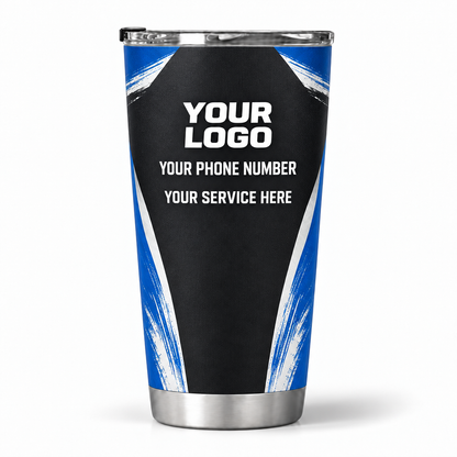 PTN010 personalized tumbler 20oz back product mockup
