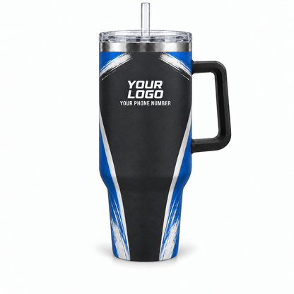 PTN010 personalized tumbler 40oz front product mockup