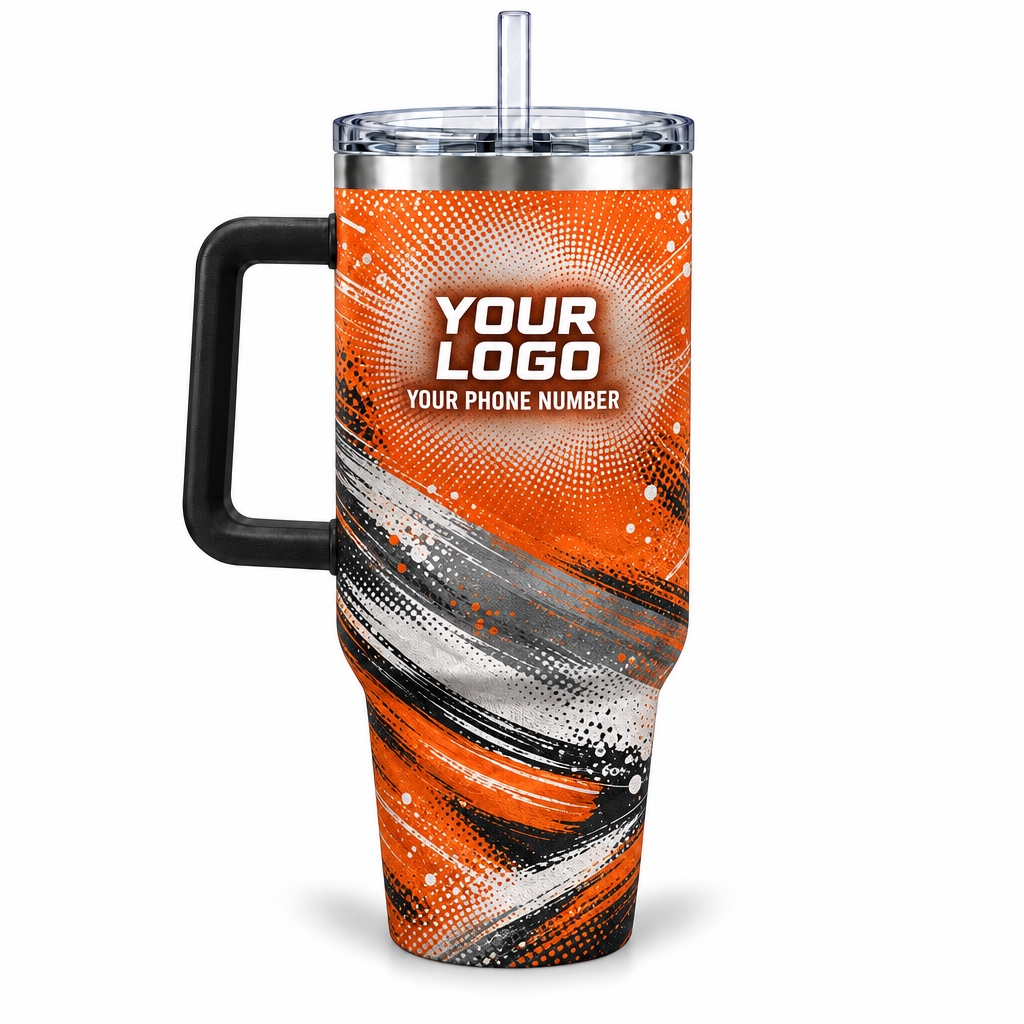 PTN011 personalized tumbler 40oz back product mockup