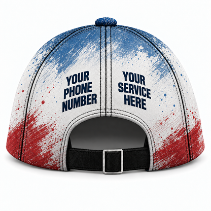 PTN013 personalized cap back product mockup