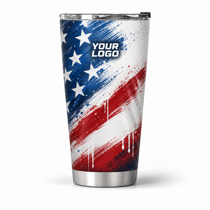 PTN013 personalized tumbler 20oz front product mockup