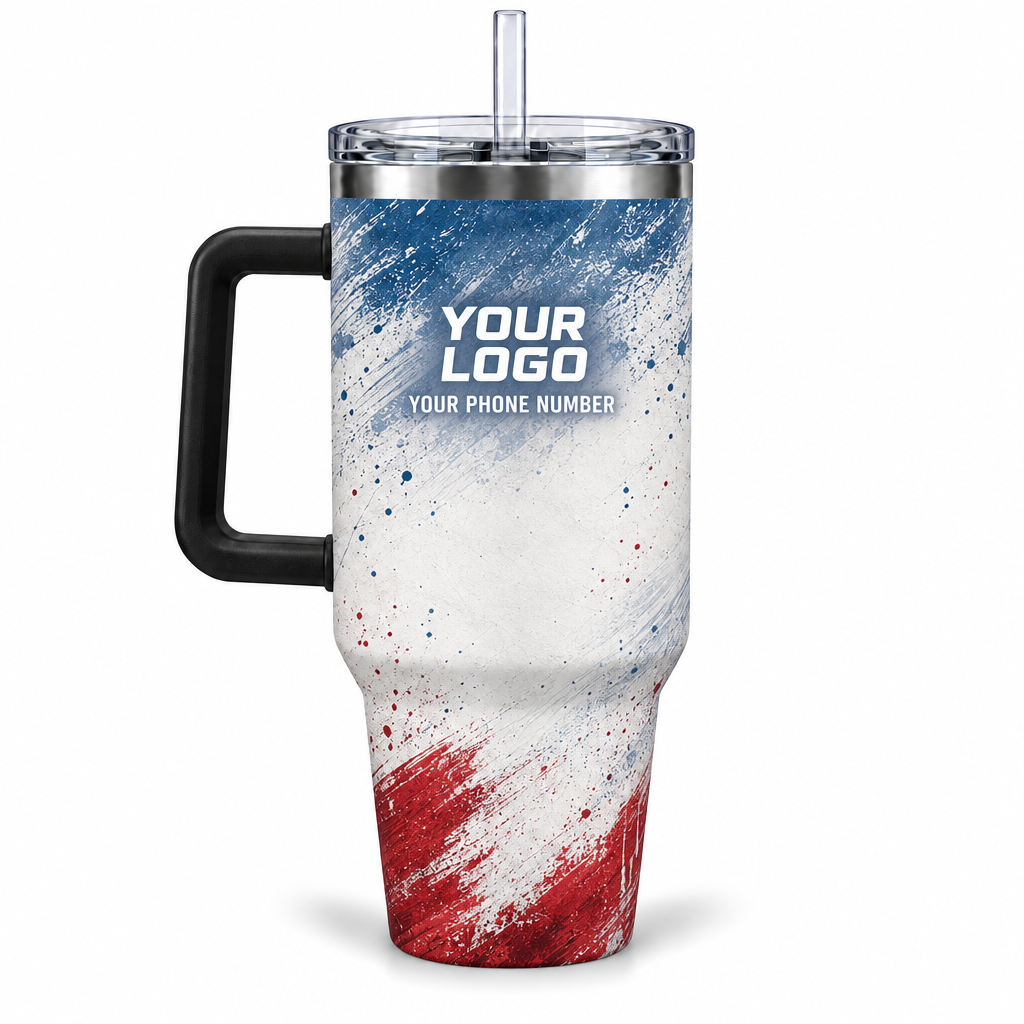 PTN013 personalized tumbler 40oz back product mockup