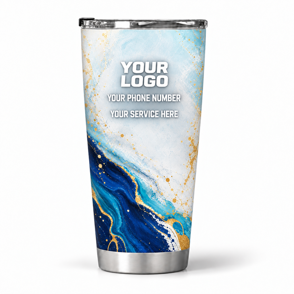 PTN015 personalized tumbler 20oz back product mockup
