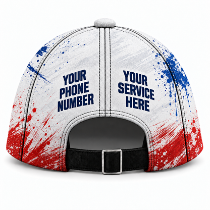 PTN016 personalized cap back product mockup