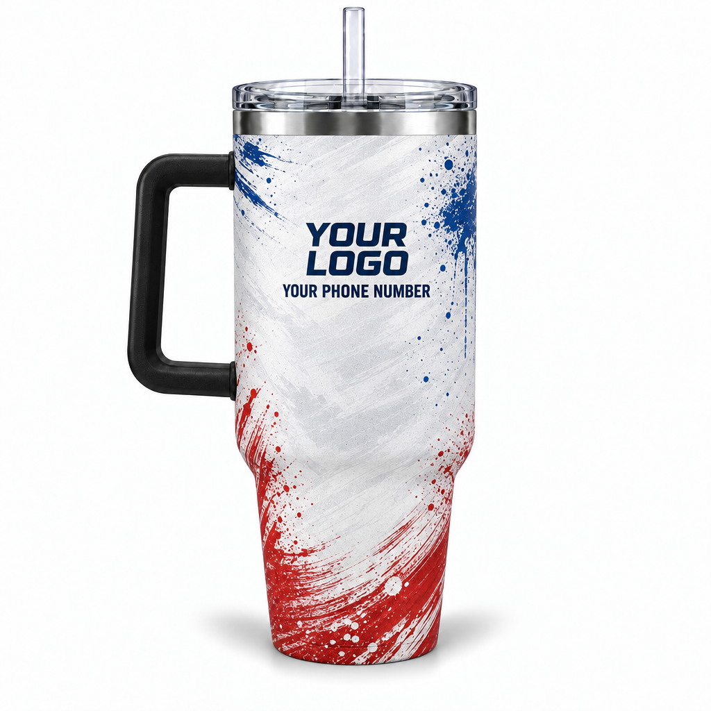 PTN016 personalized tumbler 40oz back product mockup