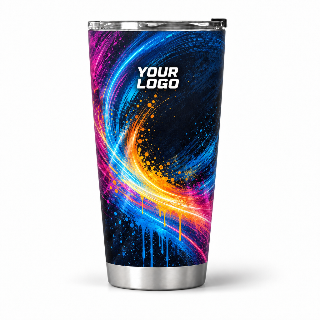 PTN017 personalized tumbler 20oz front product mockup