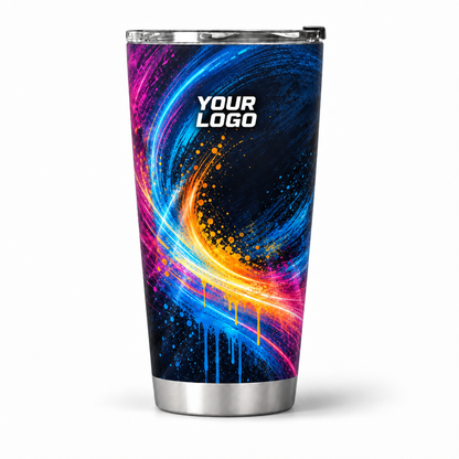 PTN017 personalized tumbler 20oz front product mockup
