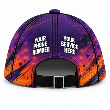 PTN018 personalized cap back product mockup