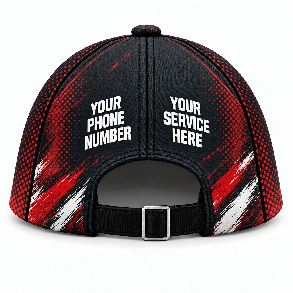 PTN019 personalized cap back product mockup