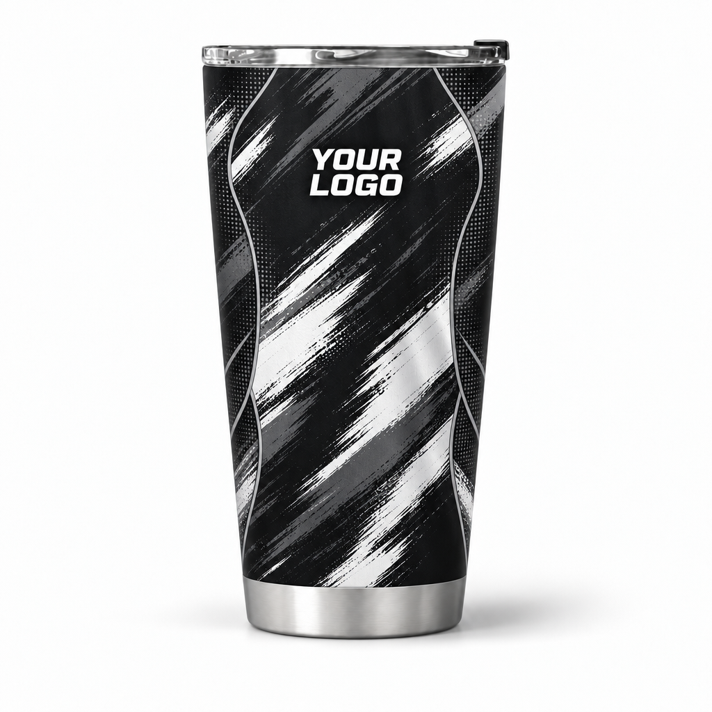 PTN020 personalized tumbler 20oz front product mockup